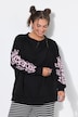 Sweatshirt, Oversize Shape, Langarm-Stickerei