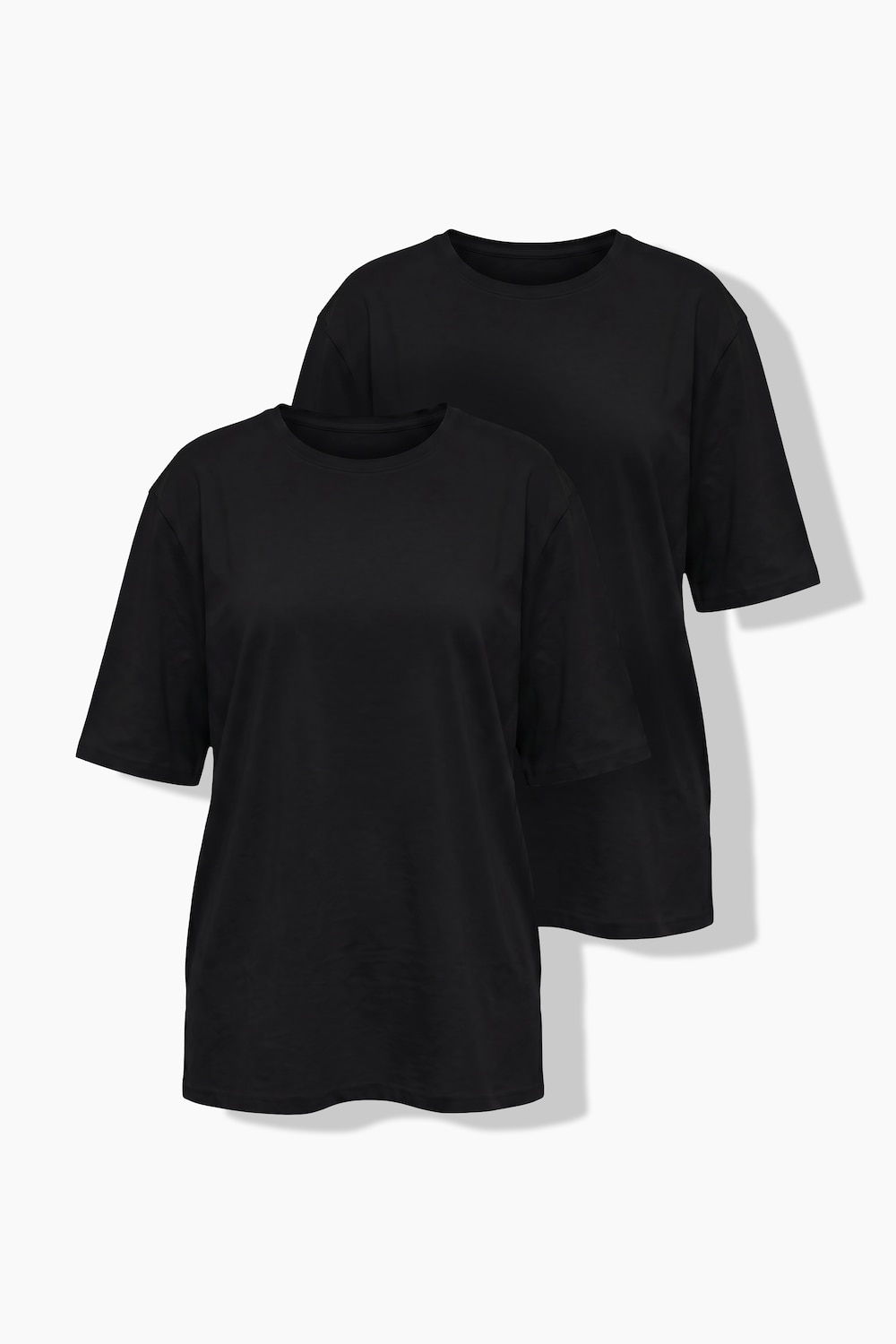 T-Shirts, 2er-Pack, Rundhals, Halbarm