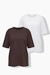 T-Shirts, 2er-Pack, Rundhals, Halbarm