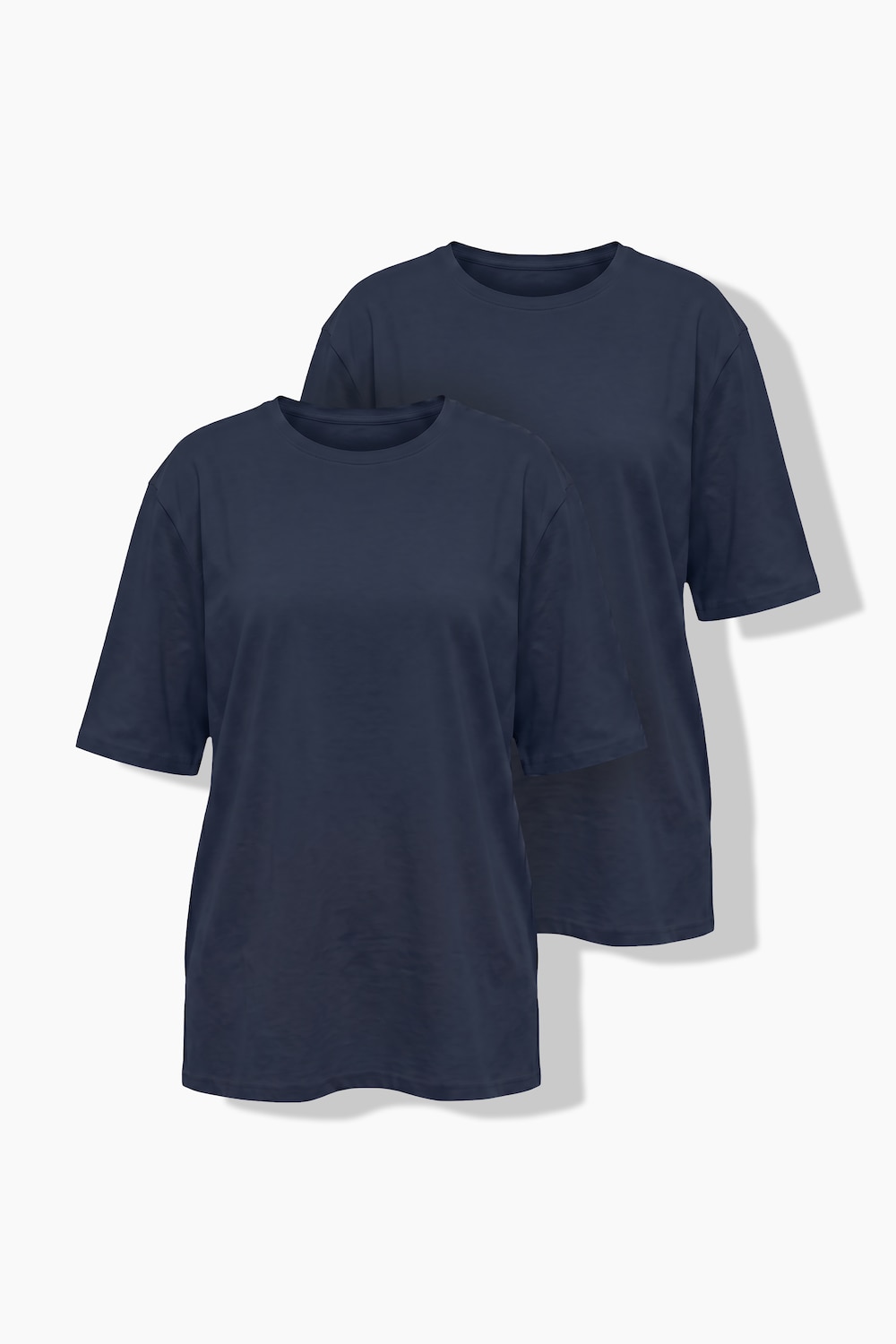 T-Shirts, 2er-Pack, Rundhals, Halbarm