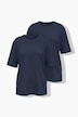 T-Shirts, 2er-Pack, Rundhals, Halbarm