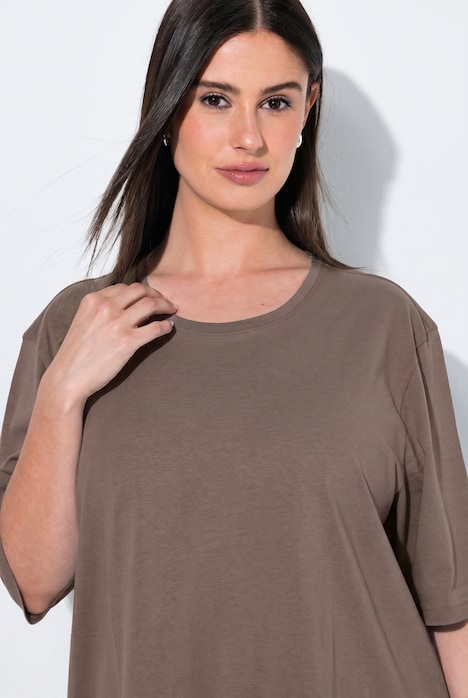 T-shirts en lot de 2, col rond et manches courtes