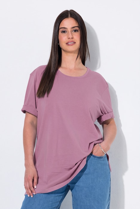 T-shirts, set van 2, ronde hals, korte mouwen