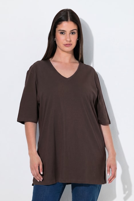 T-Shirt, 2er-Pack, V-Ausschnitt, Halbarm