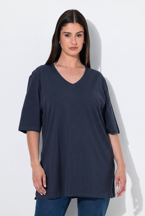 T-Shirt, 2er-Pack, V-Ausschnitt, Halbarm