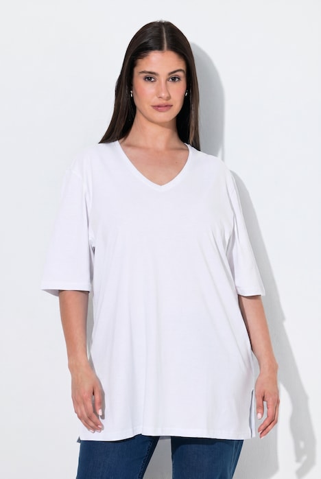 T-Shirt, 2er-Pack, V-Ausschnitt, Halbarm