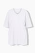 T-Shirt, 2er-Pack, V-Ausschnitt, Halbarm