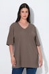 T-shirt, 2-pak, dekolt w serek, rękaw 1/2