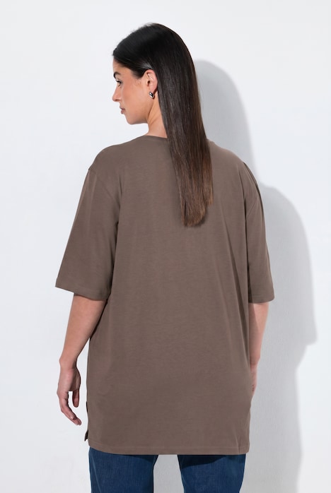 T-shirt, 2-pak, dekolt w serek, rękaw 1/2