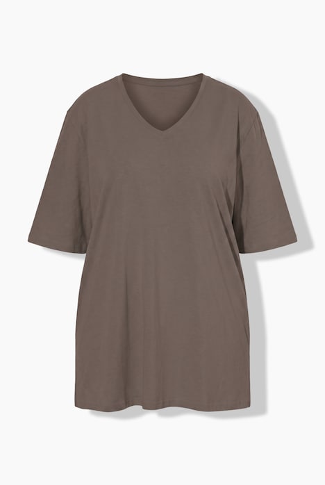T-shirt, 2-pak, dekolt w serek, rękaw 1/2