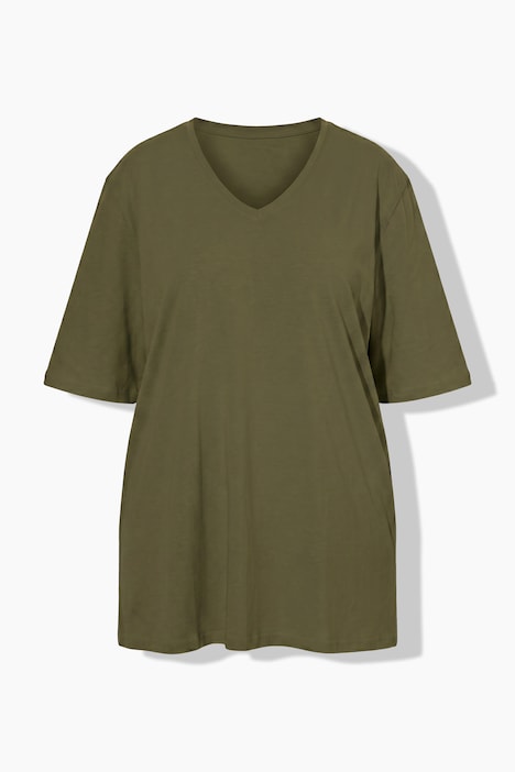 T-Shirt, 2er-Pack, V-Ausschnitt, Halbarm