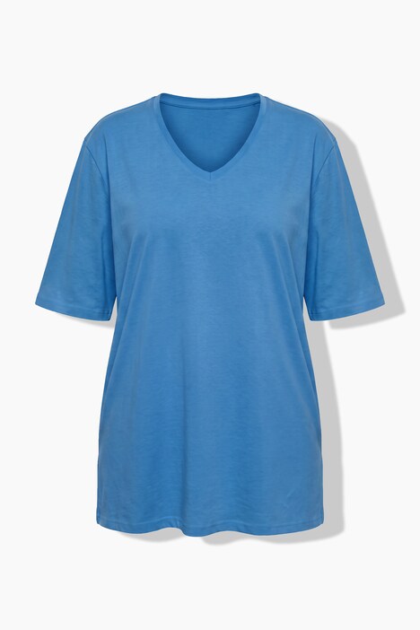 T-shirt, set van 2, V-hals, korte mouwen