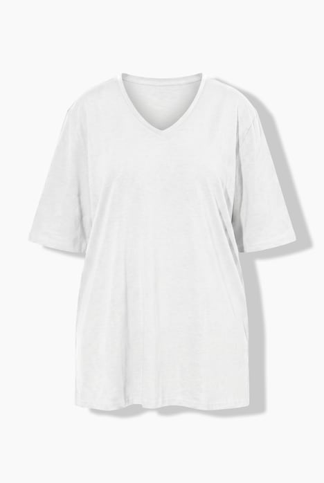 T-Shirt, 2er-Pack, V-Ausschnitt, Halbarm