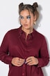 Hemdbluse, Straight Shape, Langarm