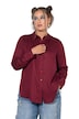 Hemdbluse, Straight Shape, Langarm