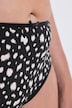 Midislips, 5er-Pack, Dalmatiner-Muster/einfarbig