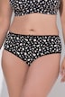 Midislips, 5er-Pack, Dalmatiner-Muster/einfarbig