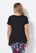 Longshirt, A-Linie, Schmetterlinge, Zipfelsaum