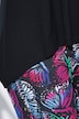 Longshirt, A-Linie, Schmetterlinge, Zipfelsaum