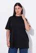 T-Shirt, Stehkragen, Halbarm