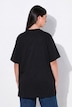 T-Shirt, Stehkragen, Halbarm