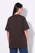 T-Shirt, Stehkragen, Halbarm
