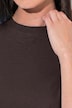 T-Shirt, Stehkragen, Halbarm
