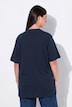T-Shirt, Stehkragen, Halbarm