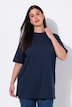 T-Shirt, Stehkragen, Halbarm