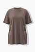 T-Shirt, Stehkragen, Halbarm