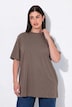 T-Shirt, Stehkragen, Halbarm