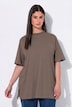 T-Shirt, Stehkragen, Halbarm