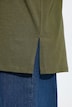 T-Shirt, Stehkragen, Halbarm