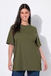 T-Shirt, Stehkragen, Halbarm