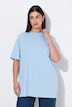 T-Shirt, Stehkragen, Halbarm