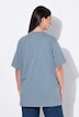 T-Shirt, Stehkragen, Halbarm