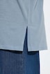 T-Shirt, Stehkragen, Halbarm
