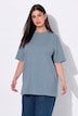 T-Shirt, Stehkragen, Halbarm