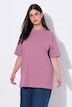 T-shirt col montant, manches courtes