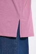 T-shirt col montant, manches courtes
