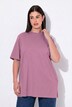 T-Shirt, Stehkragen, Halbarm