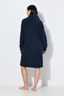 Loungewear-Kleid, Teddyfleece, oversized, Kapuze, Langarm