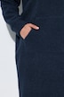 Loungewear-Kleid, Teddyfleece, oversized, Kapuze, Langarm