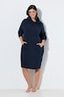 Loungewear-Kleid, Teddyfleece, oversized, Kapuze, Langarm