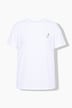 T-shirt, coupe Boxy Fit, imprimé piment au dos et perles fantaisie