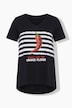 T-Shirt, A-Linie, Chili-Motiv, Glitzersteinchen
