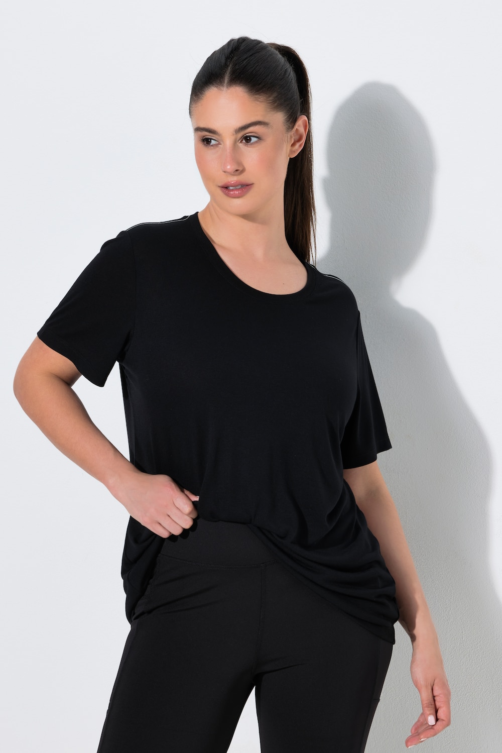 Funktions-Shirts, 2er-Pack, antibakteriell, Rundhals, Halbarm