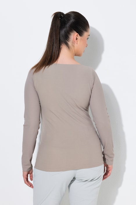 BH-Shirt, Slim, Rundhals, Langarm