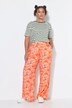 Palazzohose, Wide Legs, Orchideen-Print