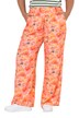 Palazzohose, Wide Legs, Orchideen-Print